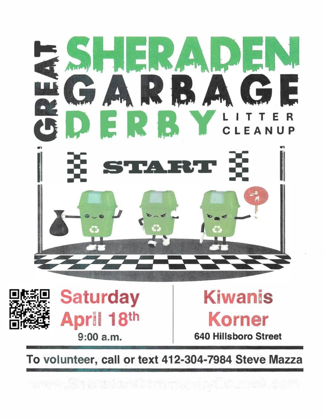 3rd Annual Great Sheraden Garbage Derby