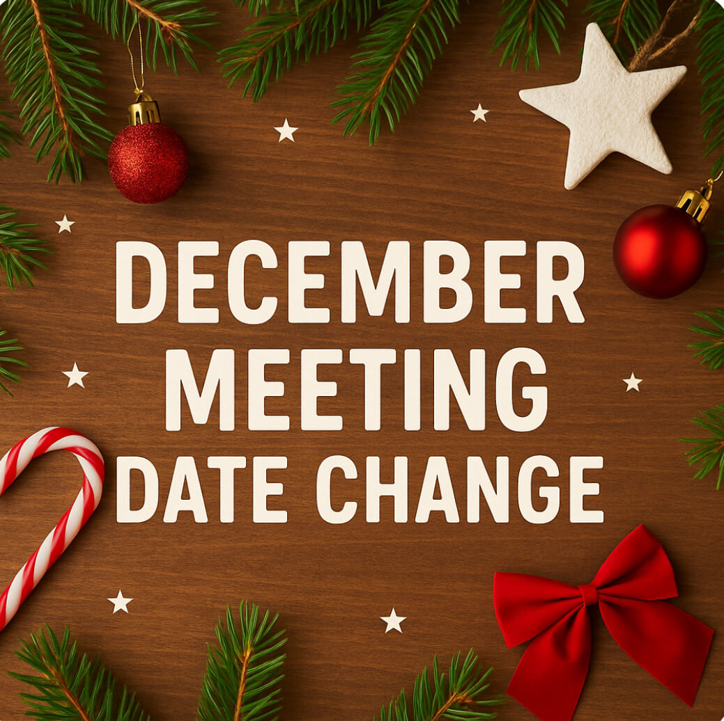 DECEMBER MEETING DATE CHANGE